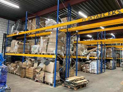 Übersichtsbild von Palettenregale